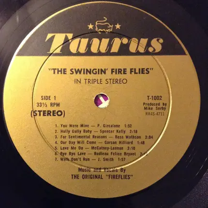 The Fireflies - The Swingin' Fire Flies