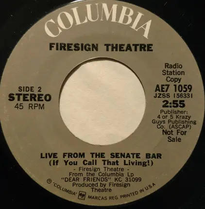 The Firesign Theatre - Mr. President