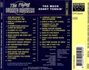 CD - The Flying Burrito Bros - Too Much Honky Tonkin' 1979-1982