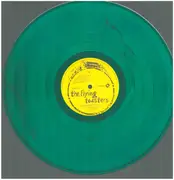 LP - The Flying Toasters - Love, Peace And Ecstasy - Green marbled transparent / incl insert