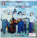 LP - The Flying W Wranglers - An Evening At The Famous Flying W Ranch, Vol. 2 - Signed