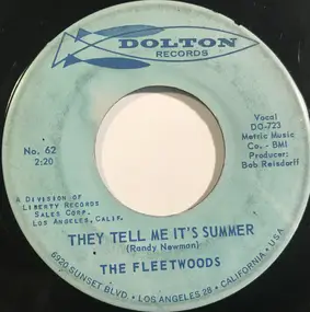 The Fleetwoods - They Tell Me It's Summer