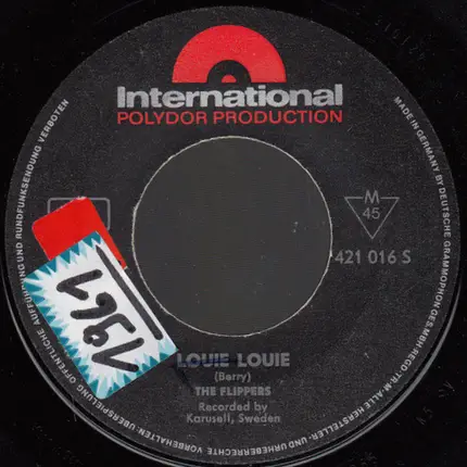 The Flippers / Sonny & Cher - Louie Louie