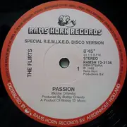 12inch Vinyl Single - The Flirts - Passion (Special R.E.M.I.X.E.D. Disco Version)
