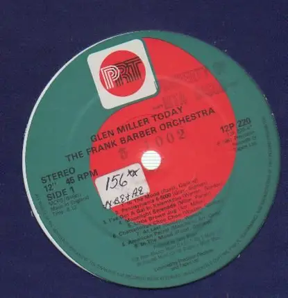 The Frank Barber Orchestra - Glenn Miller Today