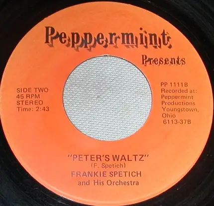 The Frankie Spetich Orchestra - Let's Go Polka / Peter's Waltz