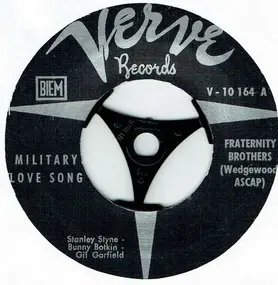 The Fraternity Brothers - Military Love Song