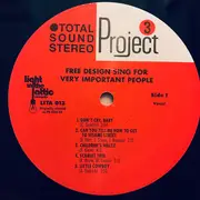 LP - The Free Design - Sing For Very Important People
