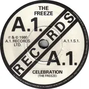 7inch Vinyl Single - The Freeze - Celebration /  Crossover