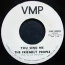 7inch Vinyl Single - The Friendly People - You Send Me / Mr. Moonlight