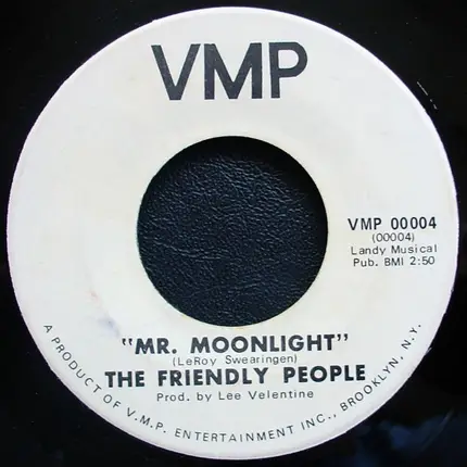 The Friendly People - You Send Me / Mr. Moonlight