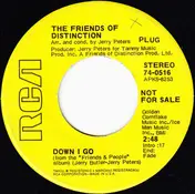 The Friends of Distinction - Down I Go / It Don't Matter To Me