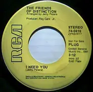 The Friends Of Distinction - I Need You / Check It Out