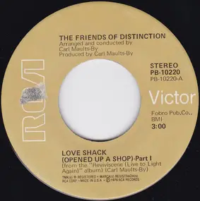 The Friends of Distinction - Love Shack (Opened Up A Shop) Part 1 & 2
