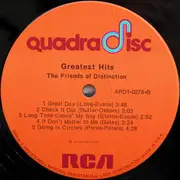 LP - The Friends Of Distinction - Greatest Hits - quadraphonic