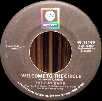 The Fun Band - Welcome To The Circle / It's Good