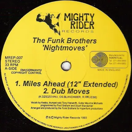 The  Funk Brothers - Nightmoves