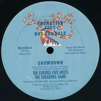 The Furious Five Meets Sugarhill Gang - Showdown
