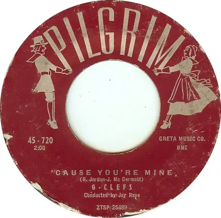 The G-Clefs - 'Cause You're Mine