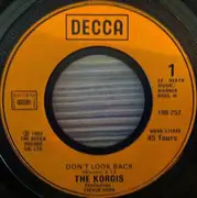 7inch Vinyl Single - The Korgis - Don't Look Back