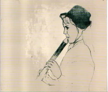 The Kat Cosm - Sophie playing the recorder at school