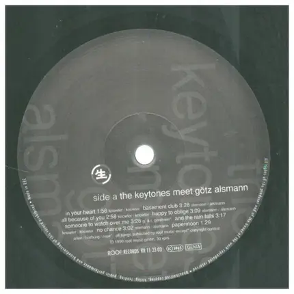 The Keytones & Götz Alsmann - The Keytones Meet Götz Alsmann