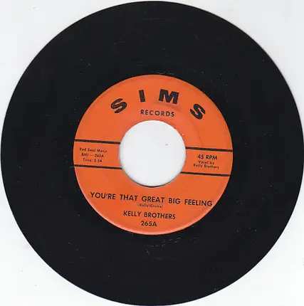 The Kelly Brothers - You're That Great Big Feeling / Falling In Love Again