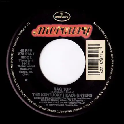 The Kentucky Headhunters - Rock 'N' Roll Angel