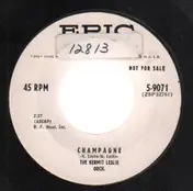 The Kermit Leslie Orchestra - Champagne / Walking On Ice