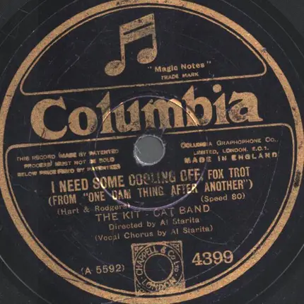 The Kit - Cat Band - My heart stood still / I need some cooling off