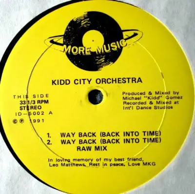 The Kidd City Orchestra - Way Back (Back Into Time) / Black Rain