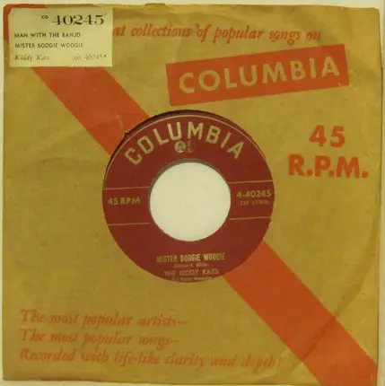 The Kiddy Kats - Mister Boogie Woogie / The Man With The Banjo