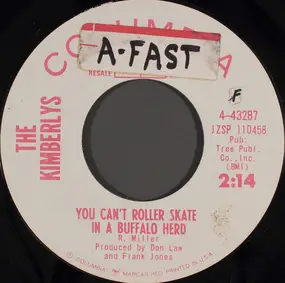 The Kimberlys - You Can't Roller Skate In A Buffalo Herd