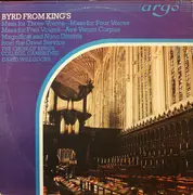 Double LP - The King's College Choir Of Cambridge / David Willcocks - Byrd From King's