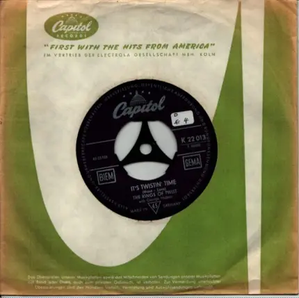 The Kings Of Twist With George Hudson - It's Twistin' Time