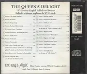 CD - The King's Noyse - The Queen's Delight (17th-Century English Ballads And Dances = Ballades Et Danses Anglaises Du XVIIe Siècle)