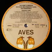 LP - The King's Singers - Deutsche Und Spanische Lieder Der Renaissance