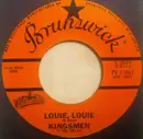 7inch Vinyl Single - The Kingsmen / Scott English - Louie, Louie / High On The Hill