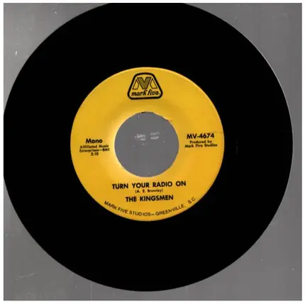 The kingsmen - Turn your radio on