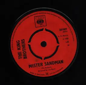 King Brothers - Mister Sandman / I Want To Know