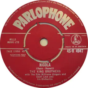 King Brothers - Nicola / Way Down The Mountain