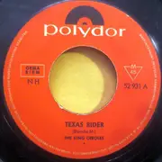 7inch Vinyl Single - The King Creole's - Texas Rider / Spanish Serenade