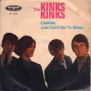 7inch Vinyl Single - The Kinks - Cadillac / Just Can't Go To Sleep - Original German