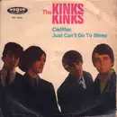 7inch Vinyl Single - The Kinks - Cadillac / Just Can't Go To Sleep - Original German