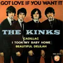 7inch Vinyl Single - The Kinks - Got Love If You Want It - Original French EP