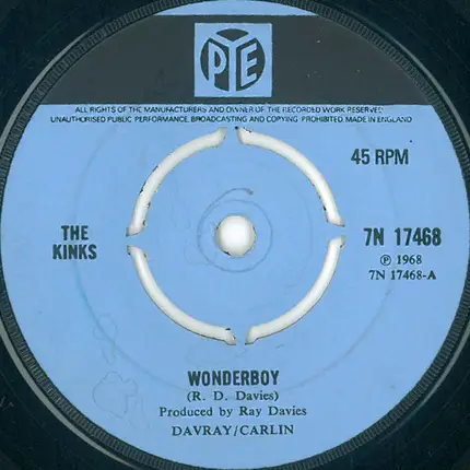 The Kinks - Wonderboy