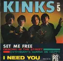 7inch Vinyl Single - The Kinks - Vol. 5