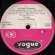 LP - The Kinks - The Kinks In Germany