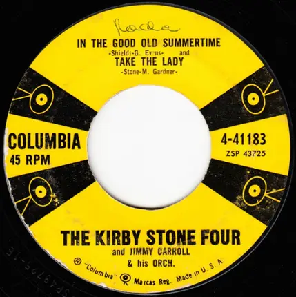 The Kirby Stone Four With Jimmy Carroll And His Orchestra - Baubles, Bangles And Beads
