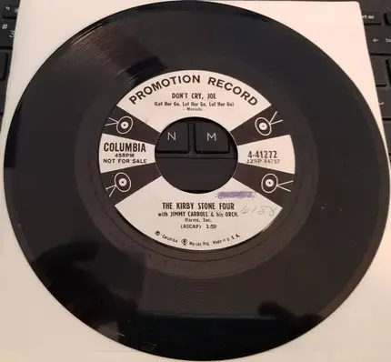 The Kirby Stone Four - The Pussyfoot / Don't Cry, Joe